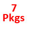 350 – 7 pads/pkgs