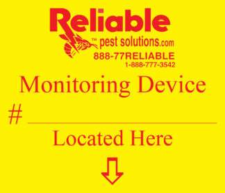 7048 Monitoring Device Label - Rodent