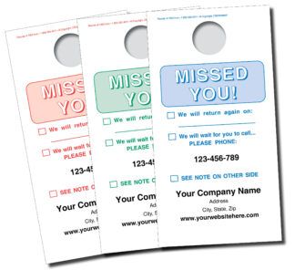 7053 – Missed You Door Hanger