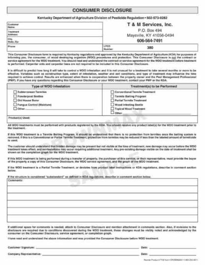 7102 kentucky consumer disclosure report