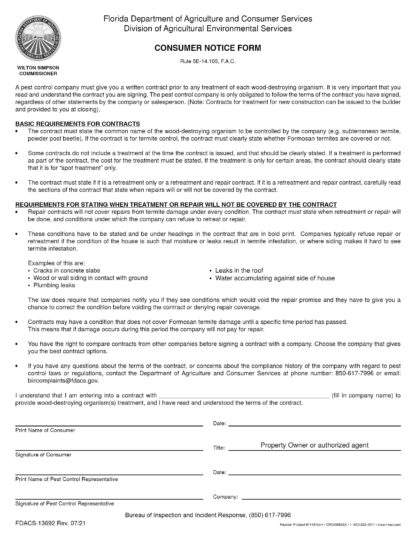 7148 fl consumer notice form