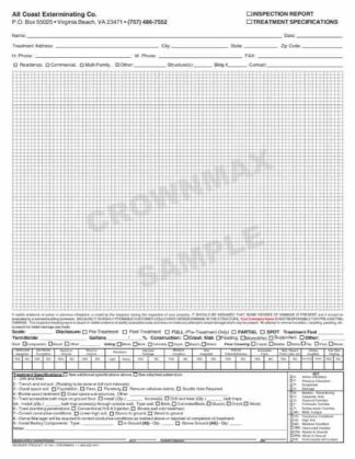 7159 Inspection / Treatment Graph