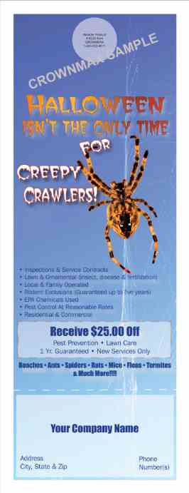 8224 Creepy Crawlers Doorhanger