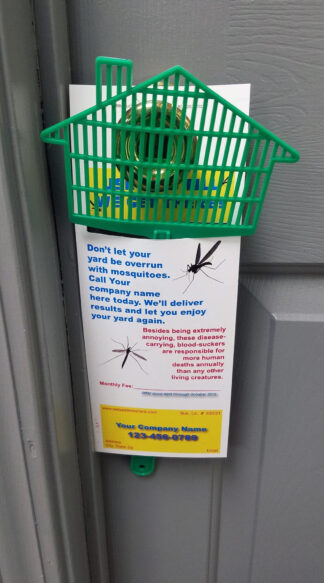 8253 - Advertising Door Hanger- Mosquito