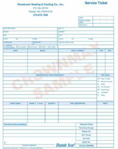 Business forms