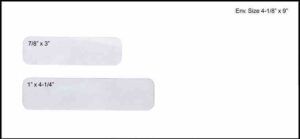 Double Window Envelopes