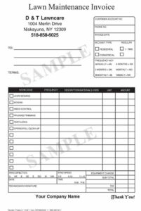 Invoice a legal document
